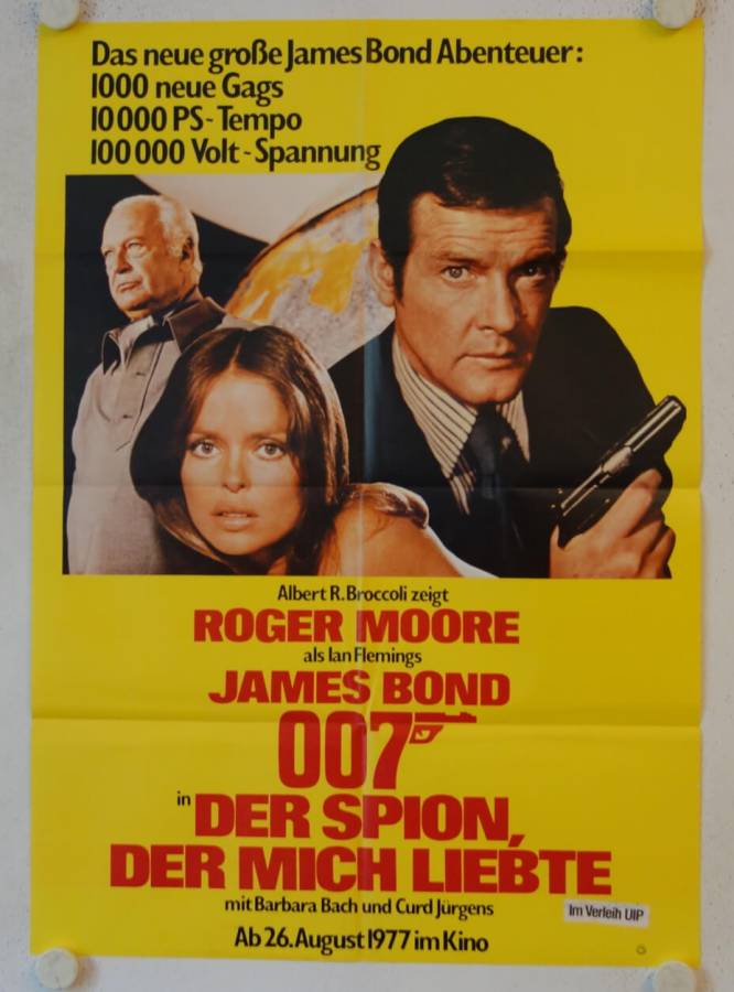 The Spy who loved me original release german movie poster